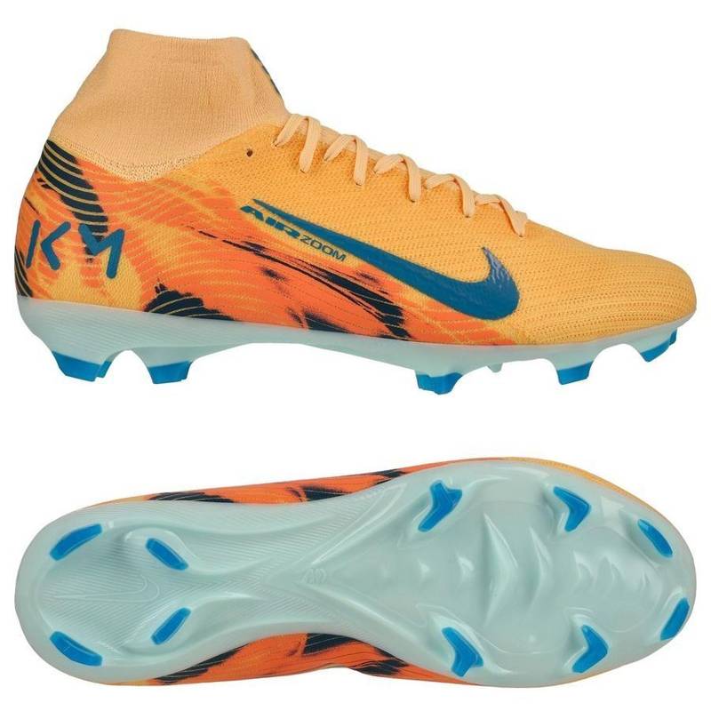 Футбольные бутсы Nike MERCURIAL ZOOM SUPERFLY 10 PRO KYLIAN MBAPPÉ FG IM9321-801, рис. 0