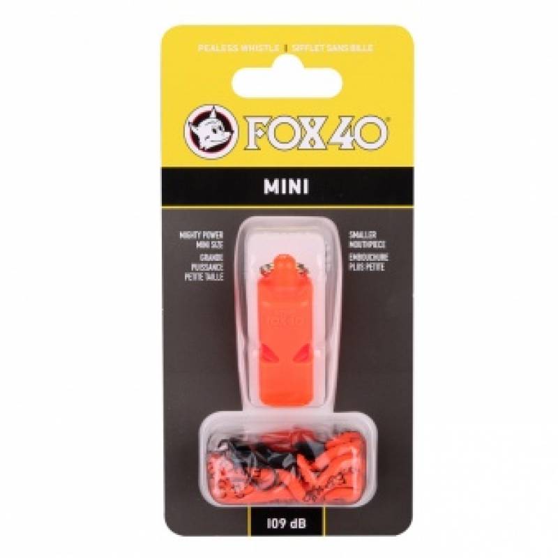 Свисток для арбитра Fox 40 Mini Safety зі шнурком 9803-0308, рис. 0