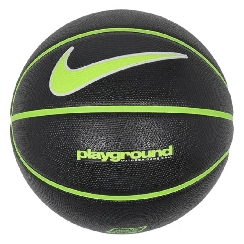 М'яч баскетбольний Nike EVERYDAY PLAYGROUND 8P DEFLATED BLACK/VOLT/WHITE size 7 DT1-N.100.4498.044.07, рис. 0