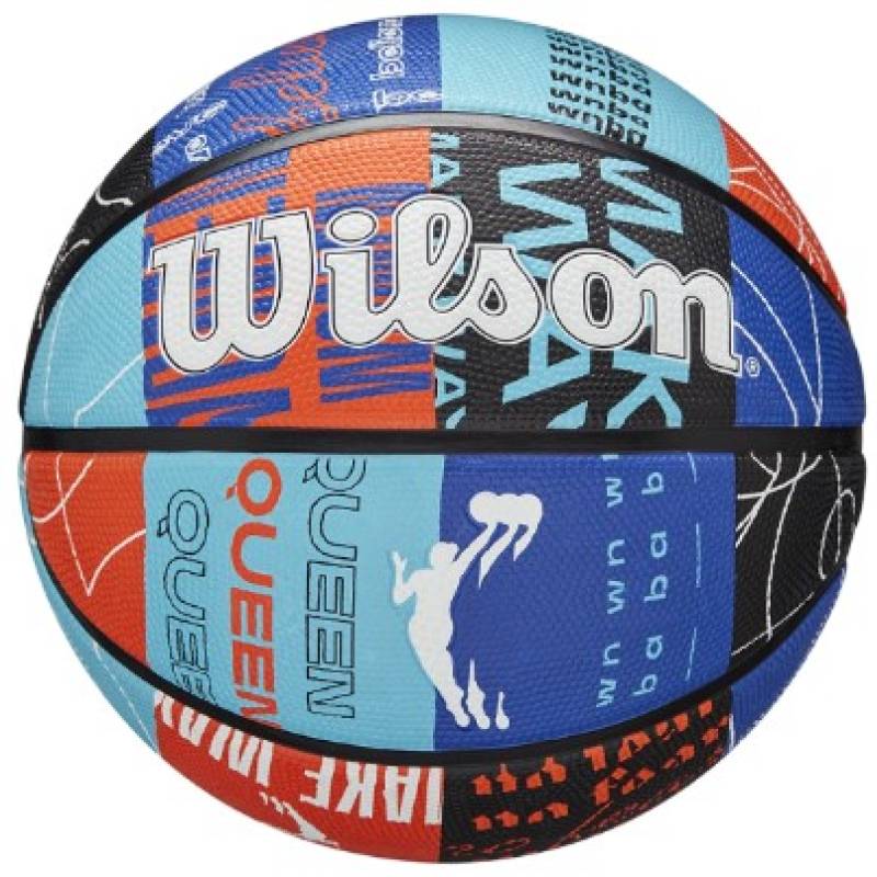 М'яч баскетбольний Wilson WNBA HEIR DNA BSKT Blue/Orange size 6 DT1-WZ3009201XB6, рис. 0