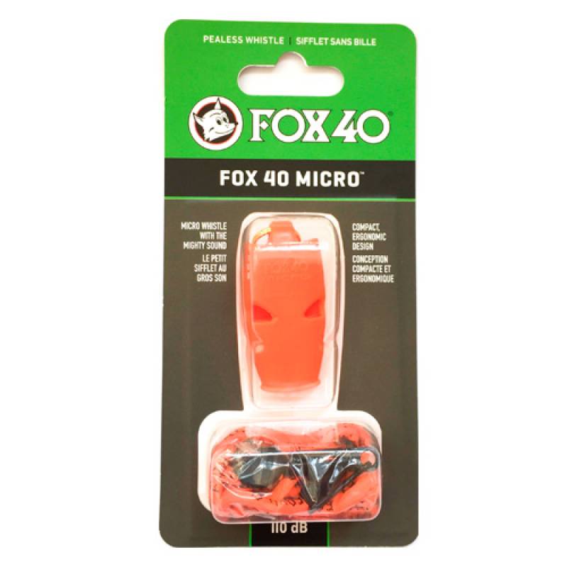 Свисток FOX 40 Original Whistle Micro Safety 9513-0308, рис. 0