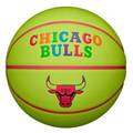 М'яч баскетбольний Wilson NBA TEAM NEON BSKT CHI BULLS size 7 DT1-WZ4037402XB7, прев. 1
