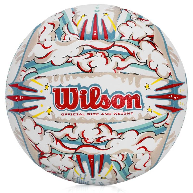 М'яч волейбольний Wilson GRAFFITI PEACE VB White/Blue OF DT1-WV4008302XBOF, рис. 0