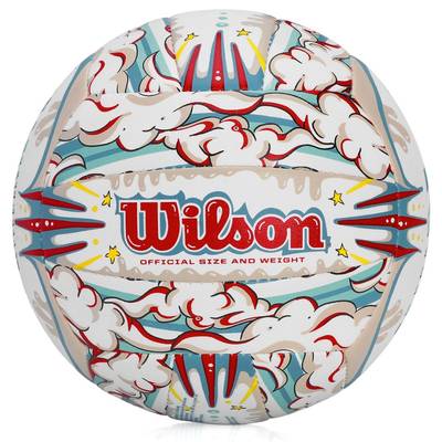 М'яч волейбольний Wilson GRAFFITI PEACE VB White/Blue OF DT1-WV4008302XBOF