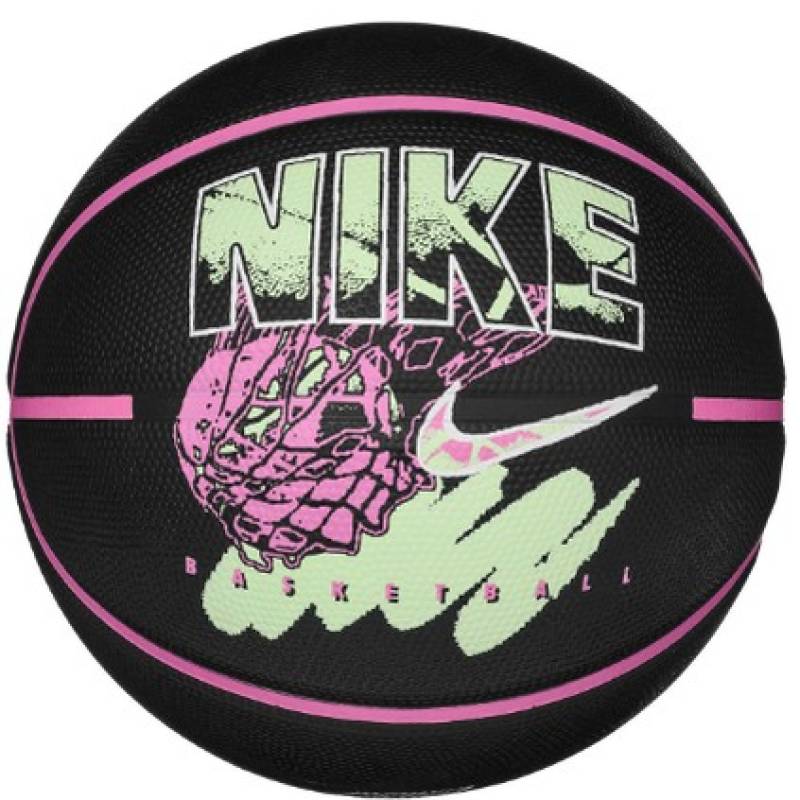 М'яч баскетбольний NIKE EVERYDAY PLAYGROUND 8P GRAPHIC DEFLATED BLACK/PINK/WHITE/BAREL size 7 DT1-N.100.4371.099.07, рис. 0