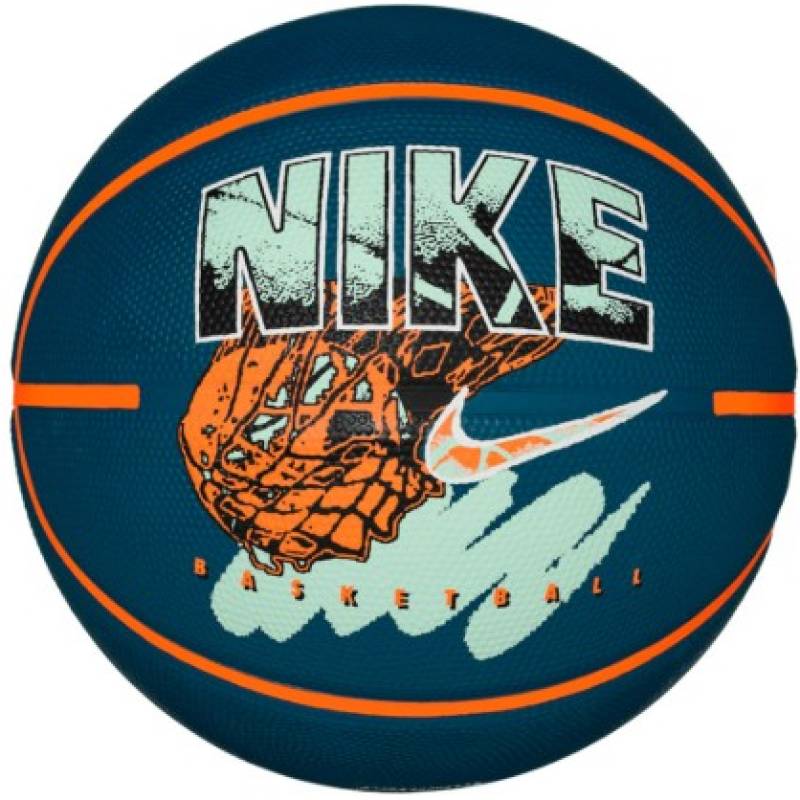 М'яч баскетбольний Nike EVERYDAY PLAYGROUND 8P GRAPHIC DEFLATED BLUE/ORANGE/WHITE size 7 DT1-N.100.4371.408.07, рис. 0