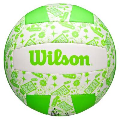 М'яч волейбольний Wilson STAMP VB Green/White OF size 5 DT1-WV4007502XBOF
