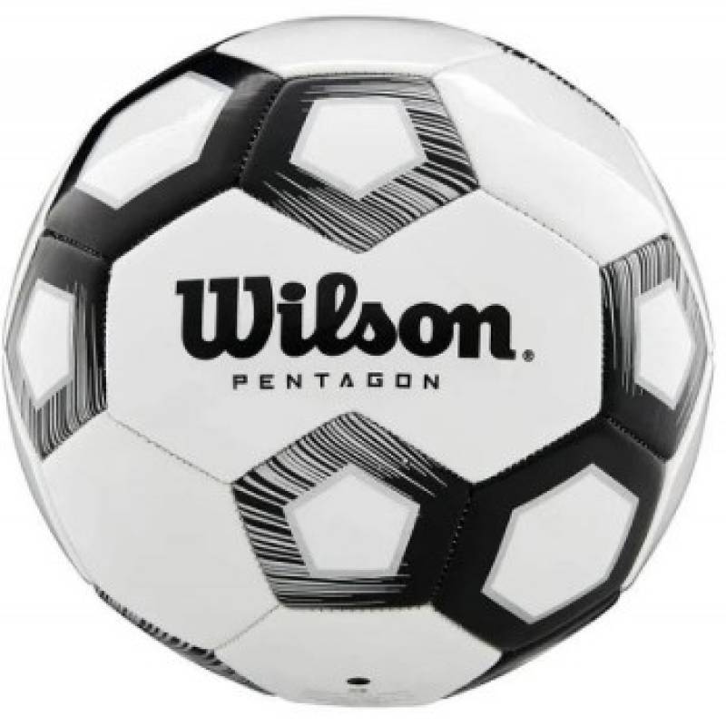 М'яч футбольний Wilson Pentagon white/black size 4 DT1-WTE8527XB04, рис. 1