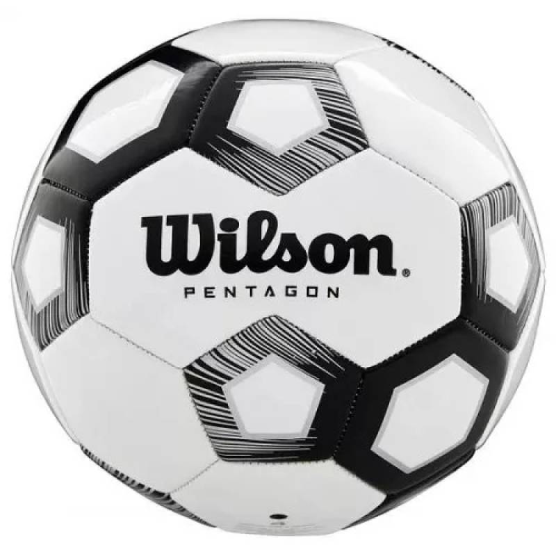 М'яч футбольний Wilson Pentagon white/black size 4 DT1-WTE8527XB04, рис. 0