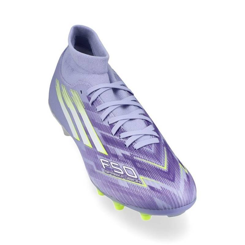 Футбольные бутсы Adidas F50 Sparkfusion League Firm Ground/Artificial Grass Violet JI0012 , рис. 2