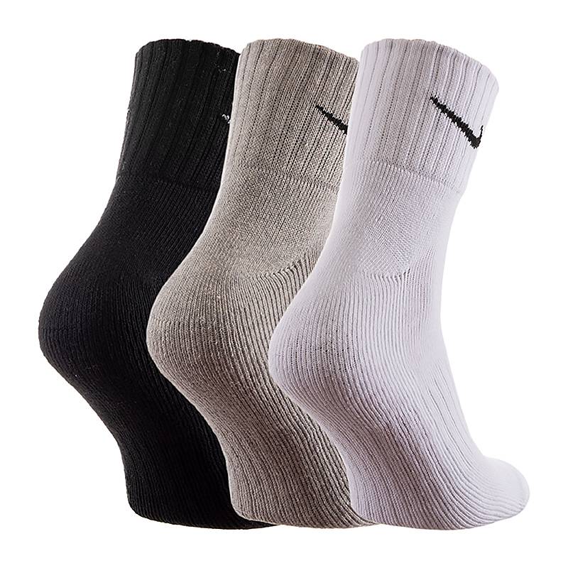 Шкарпетки Nike U NK CUSH QTR 3PR-VALUE 108 DS-SX4926-901, рис. 1