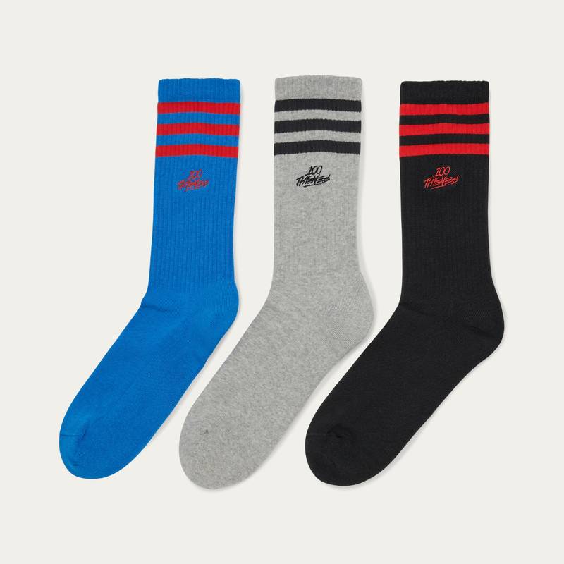 Шкарпетки Adidas x 100 Thieves Socks DS-JY0235, рис. 0