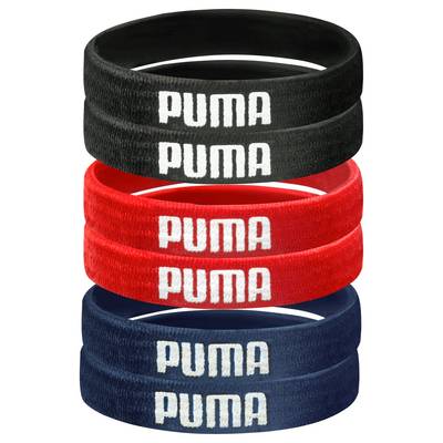 Комплект резинок для волос PUMA Pack of 6 Sport ( 6 шт в упаковке) 050594-07
