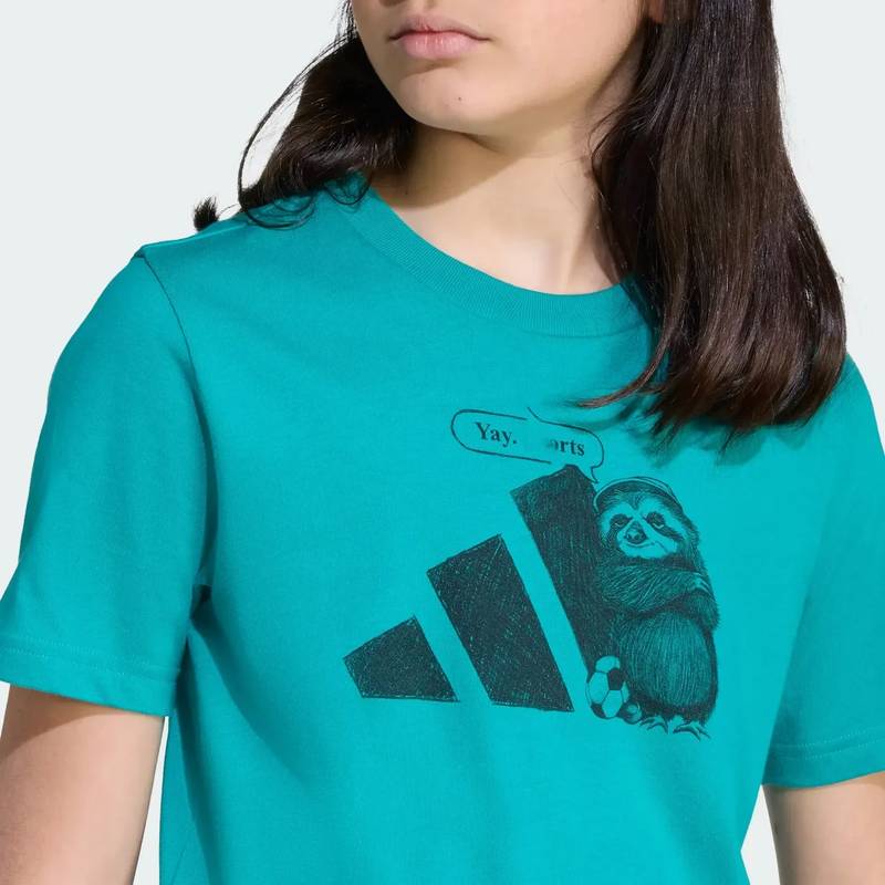 Футболка Sports Graphic T-Shirt Adidas JV5253, рис. 6
