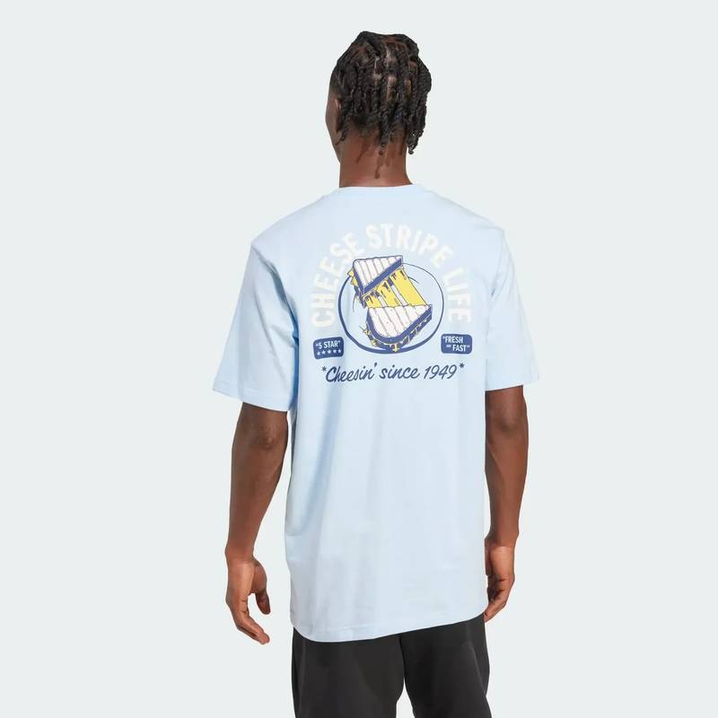 Футболка мужская Food Grilled Cheese Graphic Adidas JM6460, рис. 0