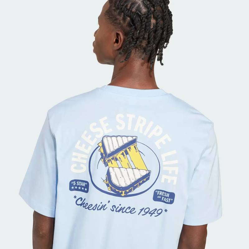 Футболка мужская Food Grilled Cheese Graphic Adidas JM6460, рис. 5
