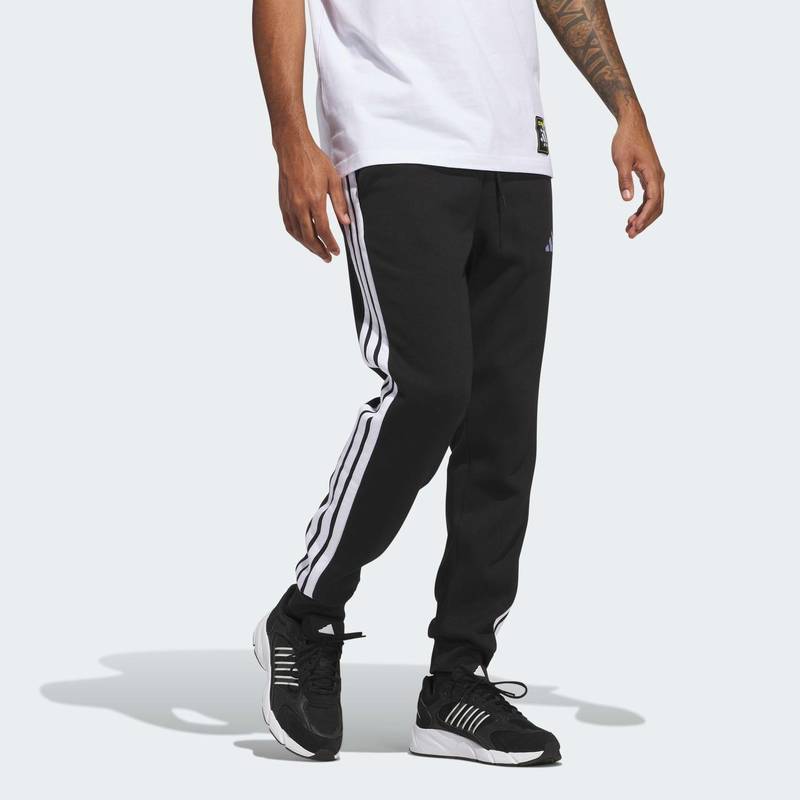 Джогеры Essentials 3-Stripes Fleece Adidas JD1861, рис. 2