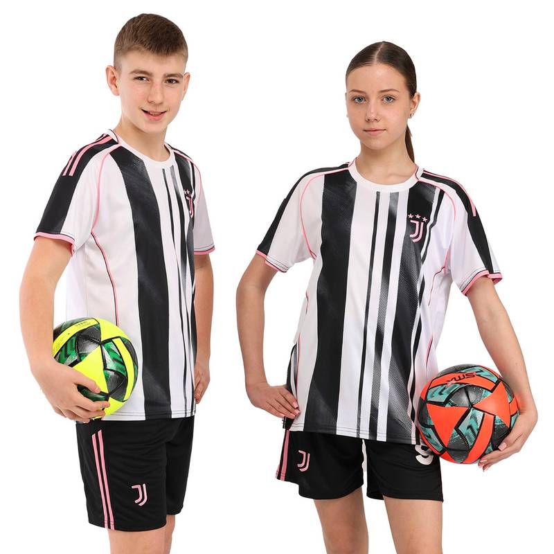 Форма футбольна дитяча із символікою футбольного клубу JUVENTUS домашня 2026 CO-7351, рис. 0