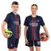 Форма футбольная детская с символикой футбольного клуба PSG домашняя 2026 CO-7356, прев. 0
