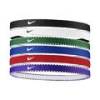 Повязки на голову Nike FLEX CLASSIC HEADBANDS 6PK GAME N.101.1927.475.OS, прев. 0