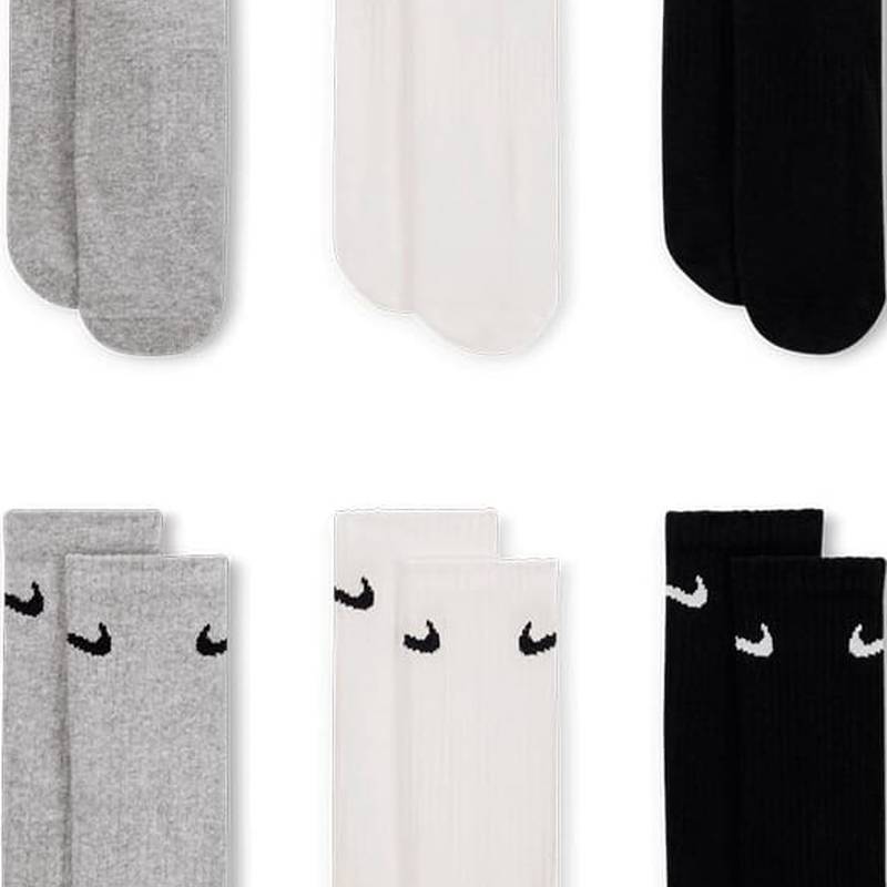 Шкарпетки Nike U NK EVERYDAY CUSH CRW 6PR 132 DT-SX7666-964, рис. 1