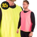Комплект тренувальних двосторонніх жилетів для футболу Yellow/Fuchsia FC 0791-Y/F, прев. 0