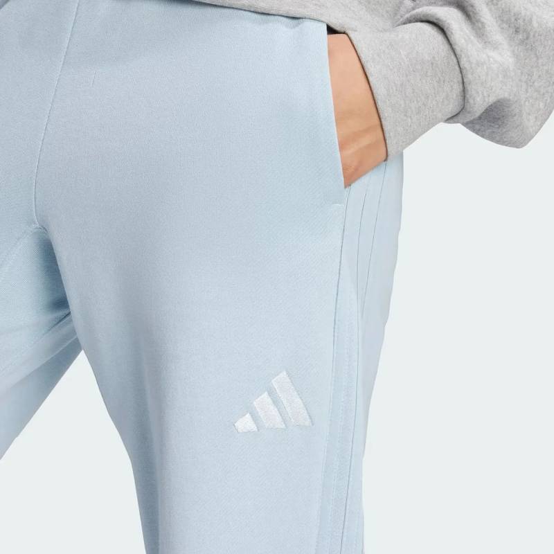 Штани жіночі ALL SZN French Terry 3-Stripes Straight Leg Pants Adidas IY6855, рис. 5