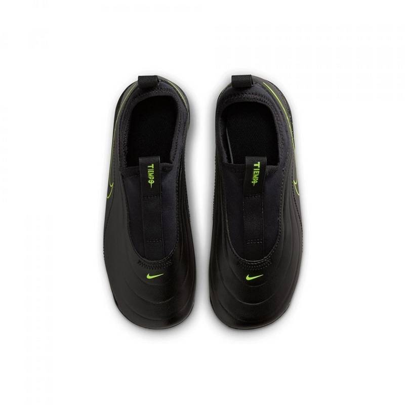 Футбольные детские бутсы Nike Tiempo Maestro Club FG/MG Black Volt IB5029-007, рис. 2