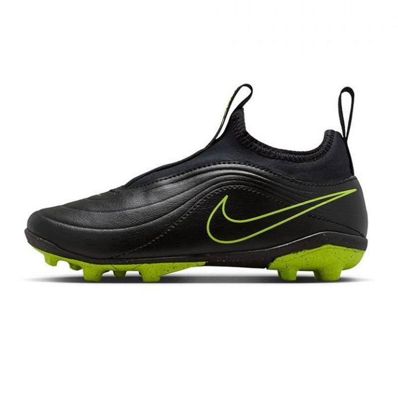 Футбольні дитячі бутси Nike Tiempo Maestro Club FG/MG Black Volt IB5029-007 , рис. 1