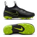 Футбольные детские бутсы Nike Tiempo Maestro Club FG/MG Black Volt IB5029-007, прев. 0