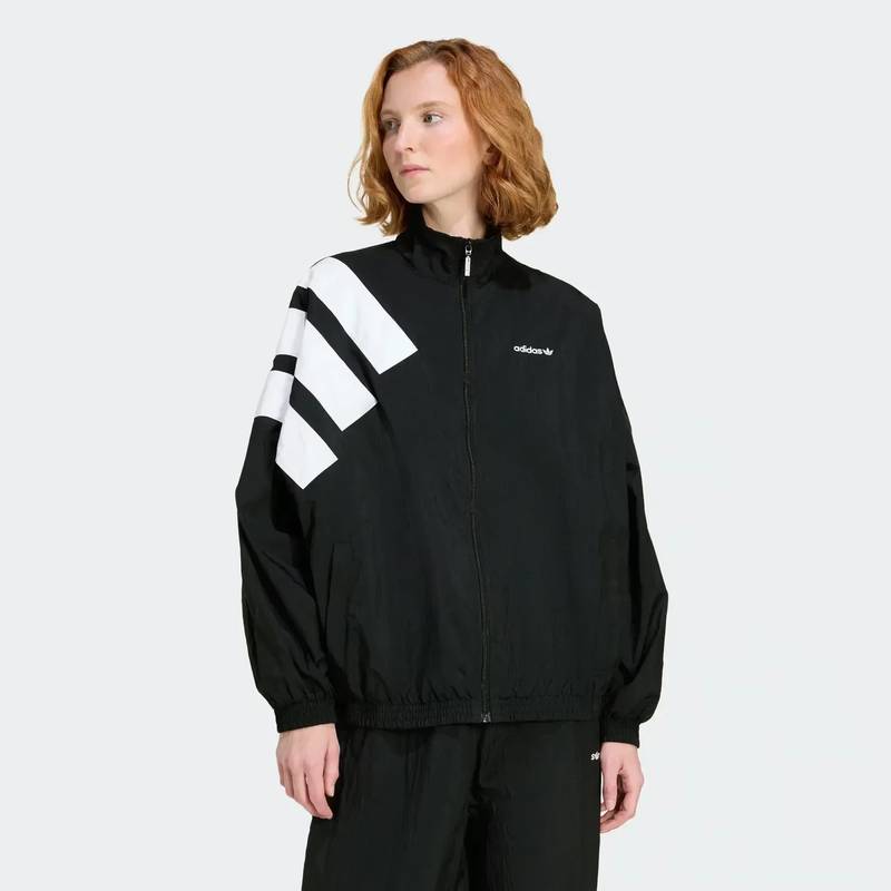 Кофта жіноча Black BLOCKING TRACK TOP Adidas KD2917, рис. 1