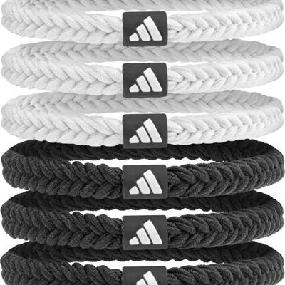 Гумки для волосся Adidas Braided Hair Ties 6pk DT-ADAC-16560