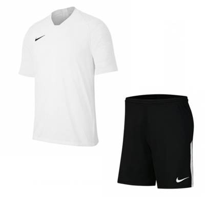 Футбольная форма для команд игровая Nike Dry Strike AJ1018-101+BV6852-010