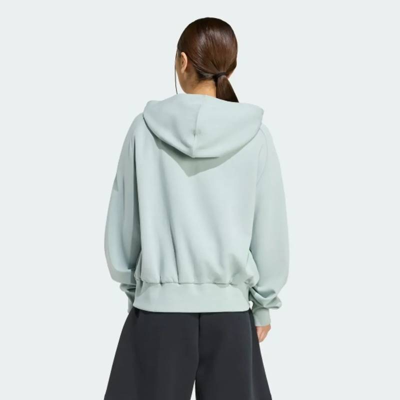 Толстовка жіноча SOFT LUX FULL-ZIP Sportswear Adidas KE9145, рис. 1