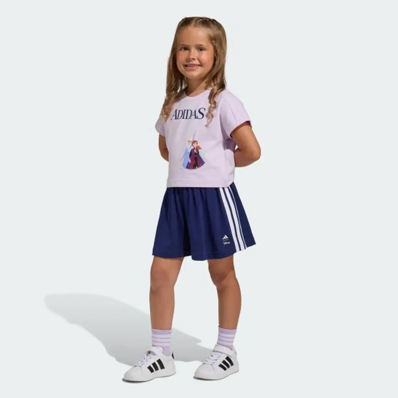 Комплект детский: футболка и шорты DISNEY FROZEN Sportswear Adidas JZ3578, рис. 0