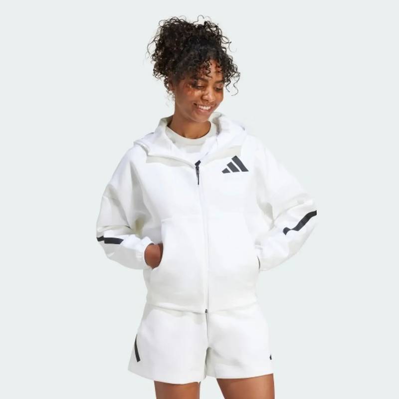 Толстовка жіноча Z.N.E. Full-Zip Sportswear Adidas JE7849, рис. 2