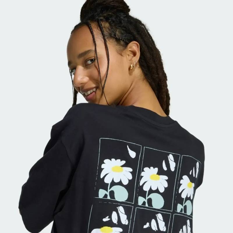Футболка жіноча SOFT SIDE OVERSIZED GRAPHIC Adidas KA5093, рис. 4