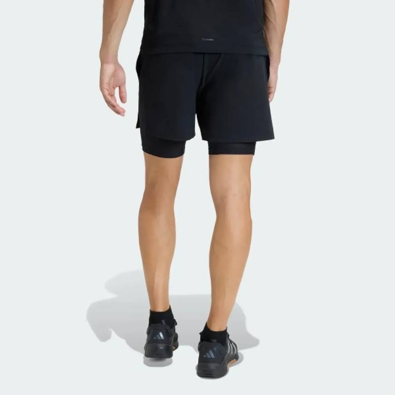 Шорты мужские 2в1 D4T WORKOUT Performance Adidas KF6431, рис. 1