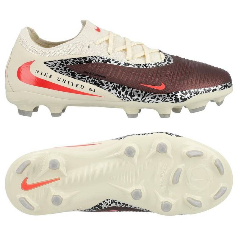 Дитячі футбольні бутси Nike Phantom 6 Low Pro Bordo/Beige IR4192-661, рис. 0