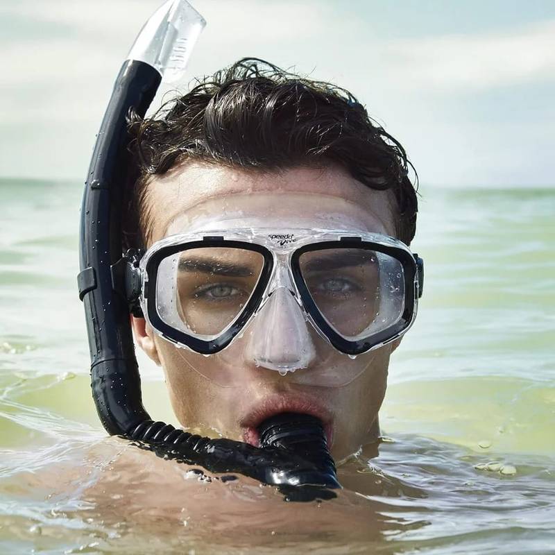 Набір маска і трубка Speedo ADLT ADVT MSKSKL SET 006 DT-8-7530332006, рис. 1
