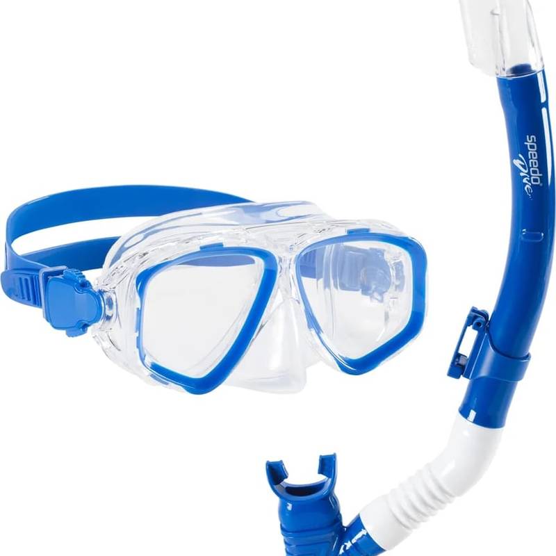 Набір маска і трубка Speedo JR ADVNT MSKSRKL SET 430 DT-8-7530334430, рис. 0
