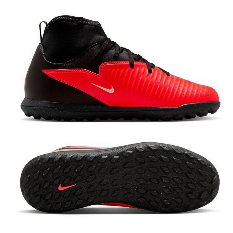 Детские сороконожки Nike Phantom 6 High Club TF HQ2048-600, рис. 0