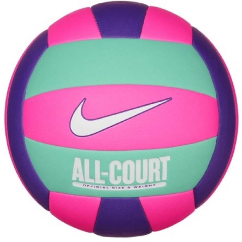 М'яч волейбольний Nike ALL COURT VOLLEYBALL DEFLATED PINK BLAST/FIERCE PURPLE/WHITE size 5 DT1-N.100.9072.661.05, рис. 0