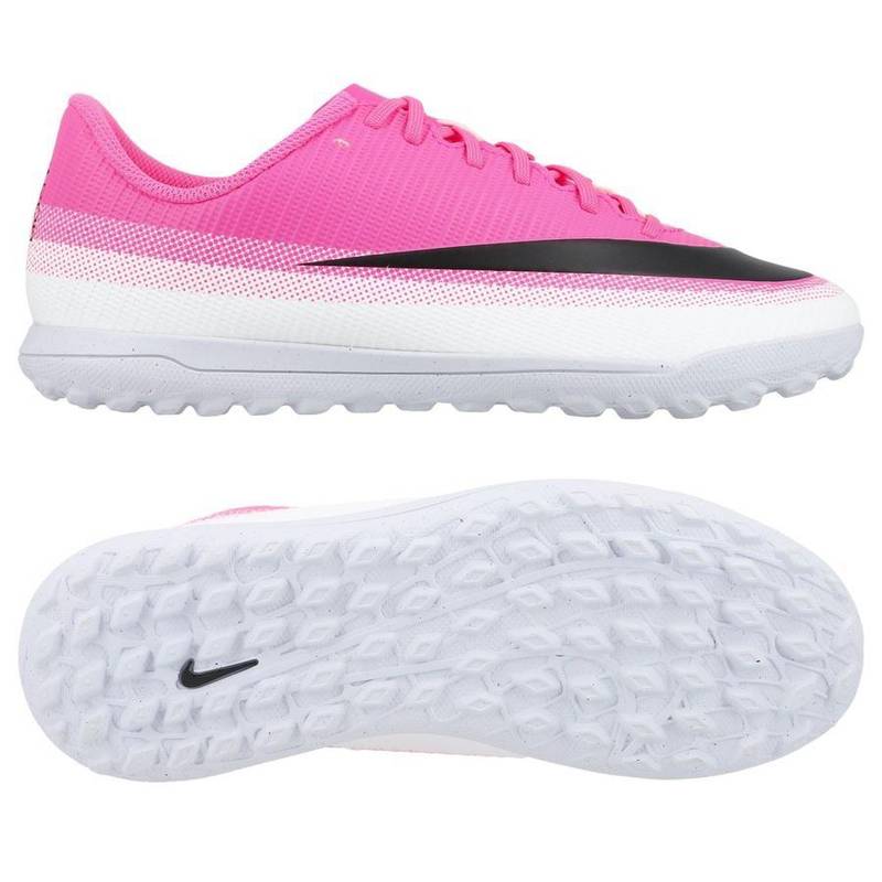 Детские сороконожки Nike Mercurial Vapor 17 Club Tf T Pink IQ6855-900, рис. 0