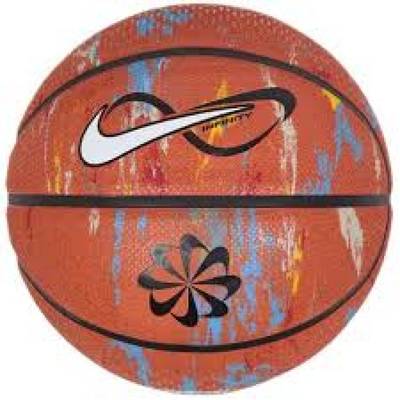 М'яч баскетбольний Nike INFINITY NEXT NATURE 2.0 DEFLATED AMBER/BLACK/WHITE/BLACK size 7 DT1-N.101.4262.879.07