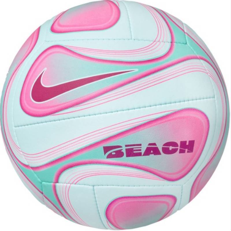 М'яч волейбольний Nike BEACH VOLLEYBALL DEFLATED GLACIER BLUE/GLACIER BLUE/ACTIVE PINK size 5 DT1-N.101.3628.446.05, рис. 0