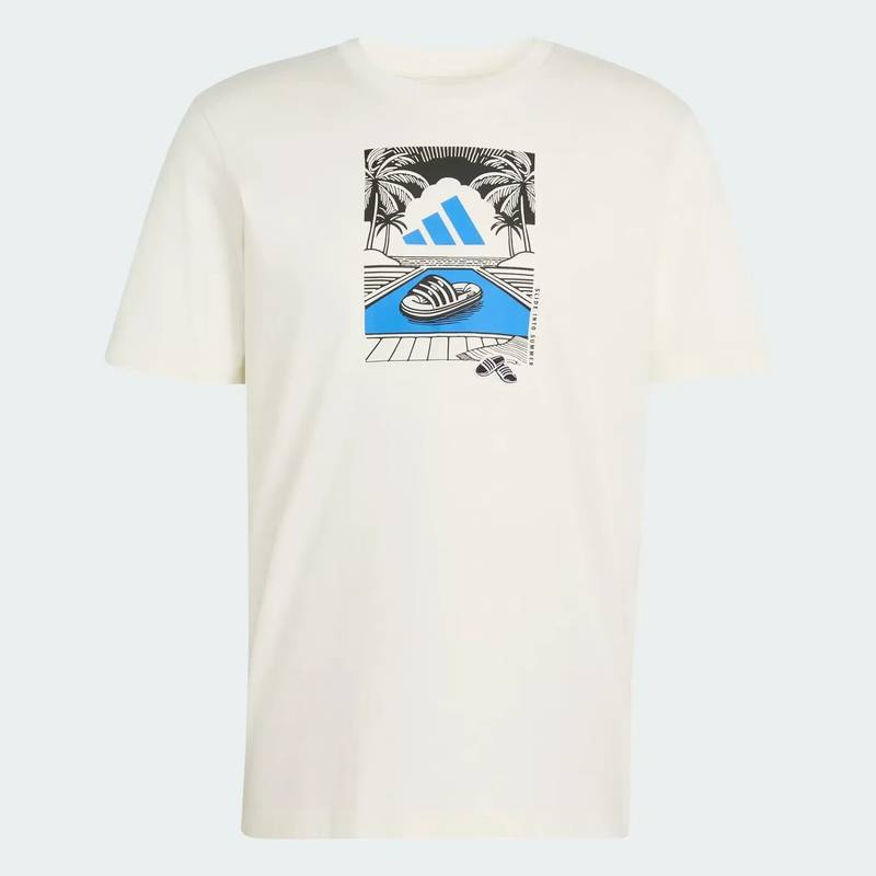 Футболка чоловіча SUMMER SLIDES RELAX GRAPHIC Adidas JZ5001, рис. 3