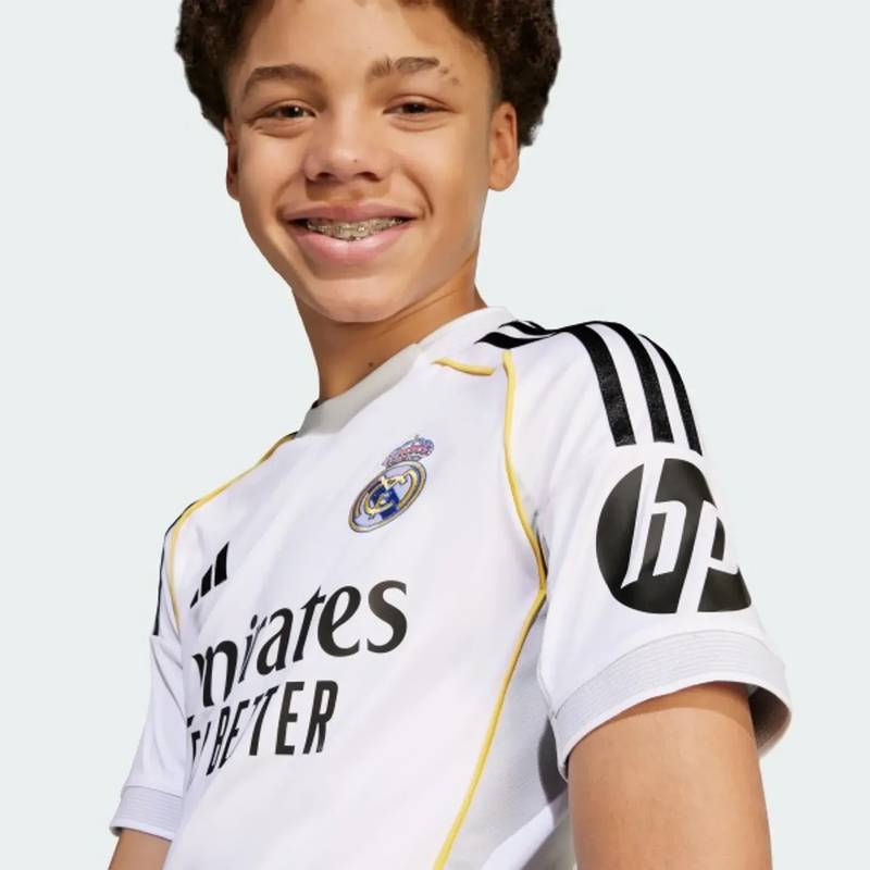 Домашнее джерси детское Real Madrid 25/26 Home Kids Performance Adidas JN8887, рис. 4