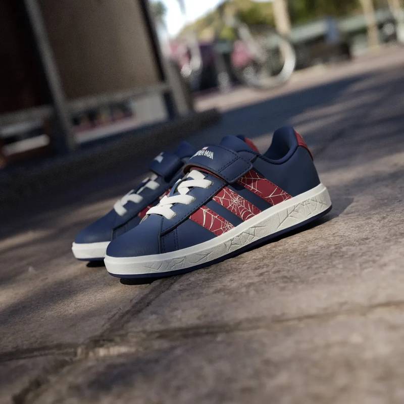 Кроссовки детские Marvel Spider-Man Grand Court Adidas JS2343, рис. 6