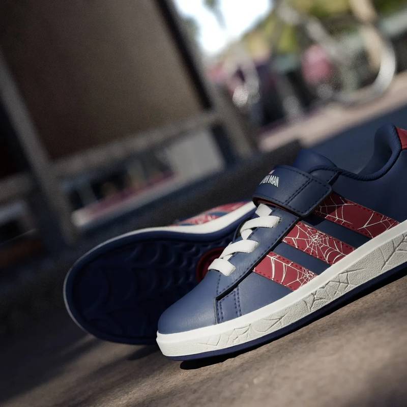 Кроссовки детские Marvel Spider-Man Grand Court Adidas JS2343, рис. 8
